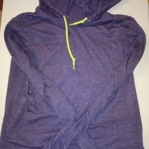 Women's T-shirt style hoodie